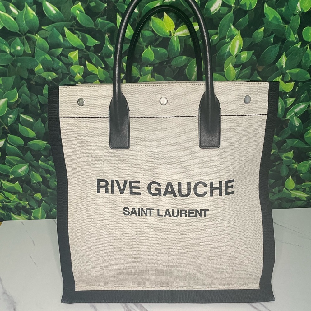 YVES SAINT LAURENT BAG 100% AUTHENTIC YSL TOTE BAG YSL RIVE GAUCHE PURSE